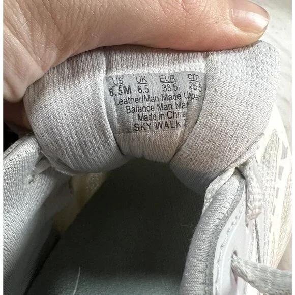 Ryka Sky Walk 2 Women's Running Sneaker Shoes Pale Gray & White Size 8.5M - Picture 6 of 7